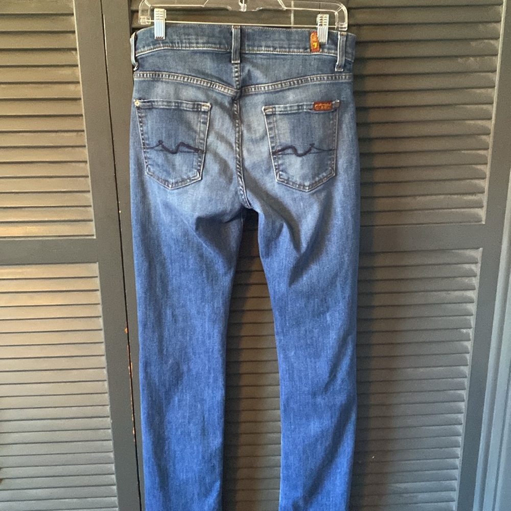 7 For All Mankind Men's The Straight Jean - Picture 3 of 5